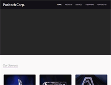 Tablet Screenshot of positechcorp.net